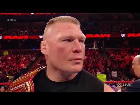 Watch Braun Strowman destroys Kane and Brock Lesnar  Raw, Jan  8, 2018