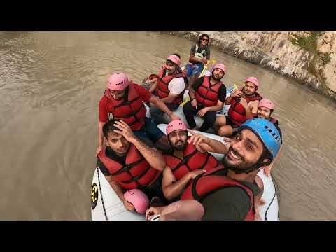 Part 2 of Rishikesh Vlog. Rafting in Rishikesh.