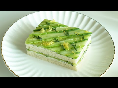 The Best English Tea Cucumber Sandwiches | My Favorite Sandwich Recipe