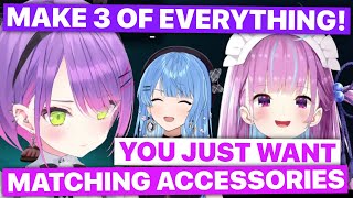 Aqua Makes Fun Of Towa For Wanting Matching Accessories With StartEnd (Hololive) [Eng Subs]