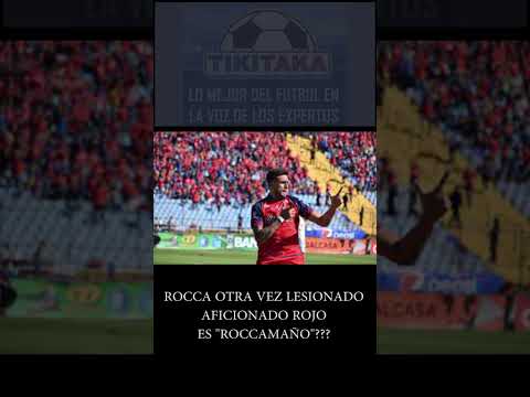 Ramiro Rocca otra vez lesionado.... Rojos, se repite la historia de él?????