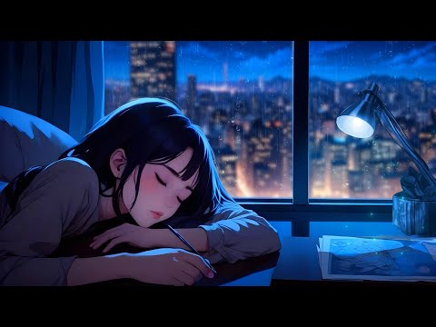 Calm the Mind and Stop Thinking with Deep Sleeping Music - Let Go of Anxiety, Rain ASMR