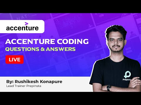 Accenture Coding Assessment Questions and Answers 2024