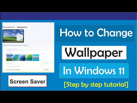 How to Change Wallpaper in Laptop Windows 11