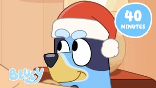 🔴LIVE: Verandah Santa's Coming to Town! 🎅 ✨ | Bluey Christmas Moments, and More! | Bluey