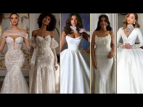 100 Beautiful and Stylish Wedding Dress Trends 2024.