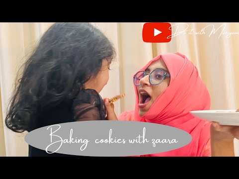 Fun With Zaara I Baking Cookies I Homemade Cookies I நான் சொல்றத கேளு zaara I My பரிதாபங்கல் I funny