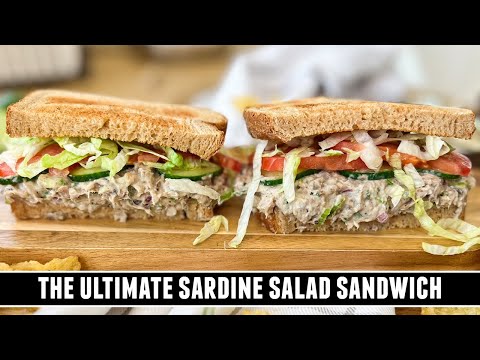 The BEST-EVER Sardine Salad Sandwich | CRAZY Good 10 Minute Recipe