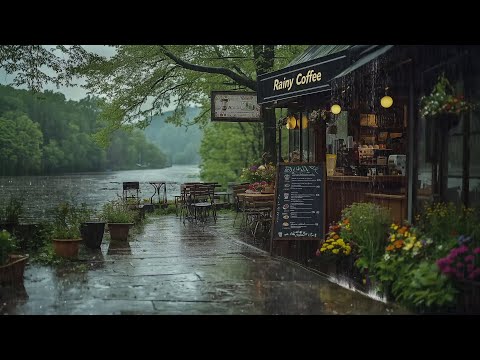 Pleasant Rain Whisper Sound - Relaxing Nature Sounds, ASMR Relax Sounds - Rainy Day Coffee