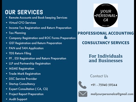 Your Personal CA- Professional Accounting & Consultancy Services