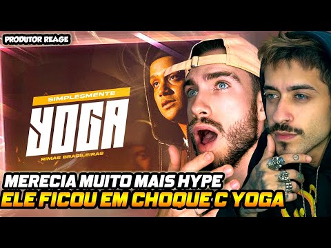 (ELE NÃO CONHECIA O YOGA!!) LEIGO REAGE SIMPLESMENTE YOGA (Batalha de Rimas)