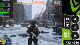 The Division Ultra Settings NVIDIA HFTS 4K | RTX 4090 | i9 13900K 5.8GHz