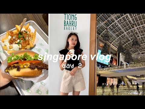 singapore vlog (day 2)| coffee run☕️| strolling around☁️| countdown &  fireworks 🎇