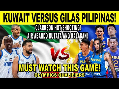 GILAS PILIPINAS vs KUWAIT - Abando Shocking Moves! FIBA Qualifiers 2025 - 2k