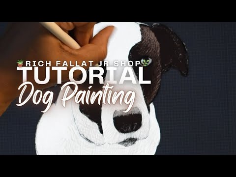 How to Draw a Dog from a Photograph Step by Step