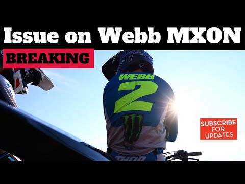 Webb 250 MXON - ISSUE