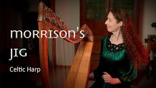 "Morrison's Jig" - Irish Dance Tune on Celtic Harp (Keltische Harfe, Harpe Celtique)