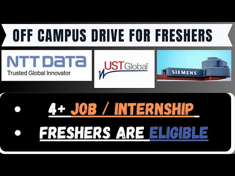 Jobs For Freshers | Top 4 Job Updates You Can't Miss - August 2024 | Latest Opportunities