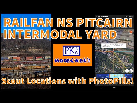 Railfan Pitcairn Intermodal Yard