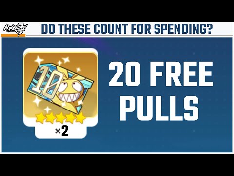 Honkai 7.8 - Do the 20 FREE PULLS Count Toward the Spending Event ?(Celebration Supply)