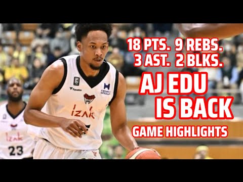 AJ EDU GAME HIGHLIGHTS ANG PAGBABALIK