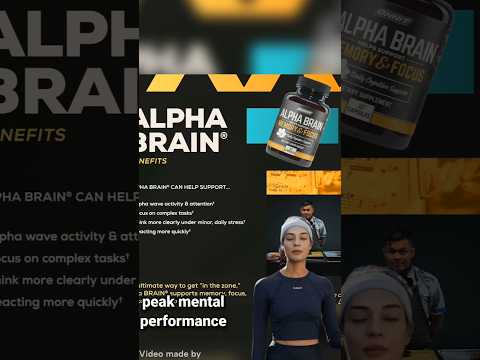 ONNIT Alpha Brain Nootropic Brain Supplement for Men & Women #shorts #supplements #trending #amazon