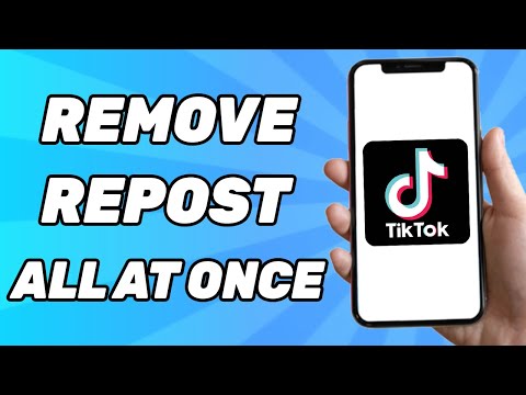 How to Remove Repost on TikTok All at Once