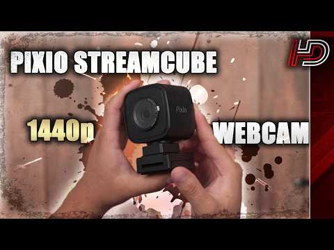 Pixio StreamCube 1440p Webcam Review - IT'S GOOD BUT NEEDS WORK