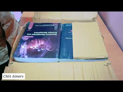 CMA Intermediate Books  Unboxing |📚  Study Material Dec - 23 #cma