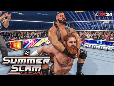 Sami Zayn vs Bron Breakker | Intercontinental Championship | Summerslam '24