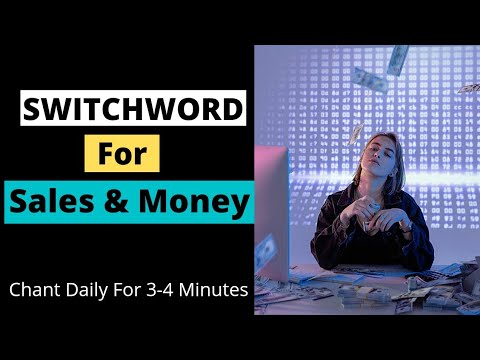 How to attract more sales and money | #switchwords | #switchwordmagic