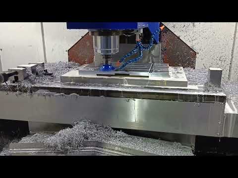 CNC precision multi axis milling center, rapid prototyping aluminum metals