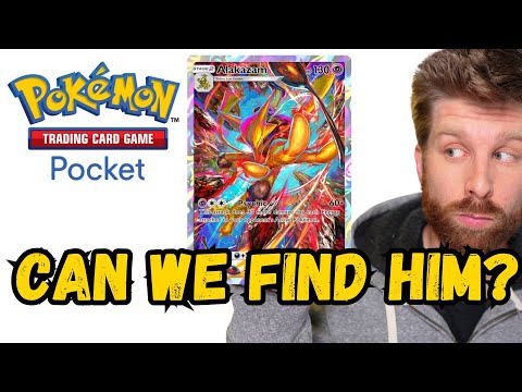 Chasing Alakazam in Pokemon TCG Pocket -