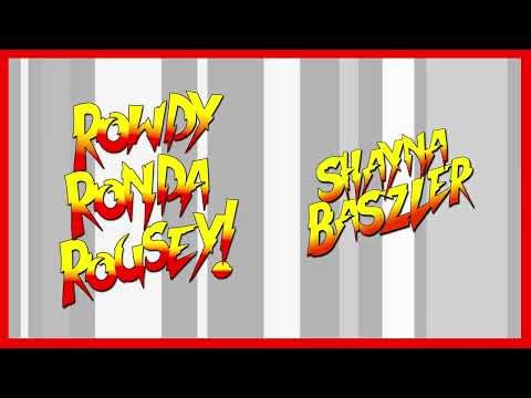 WWE: Ronda Rousey & Shayna Baszler Entrance Video | "Bad Reputation"