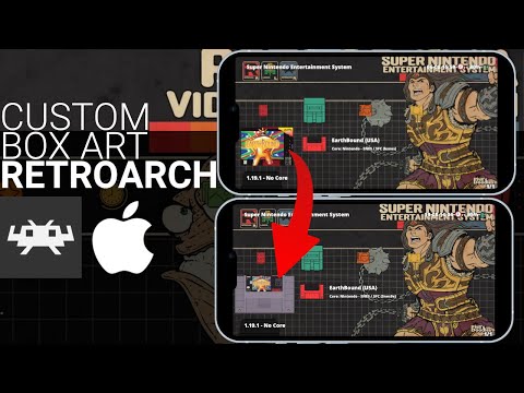 How-to Add Custom Box Art to RetroArch for iOS (iPhone/iPad)