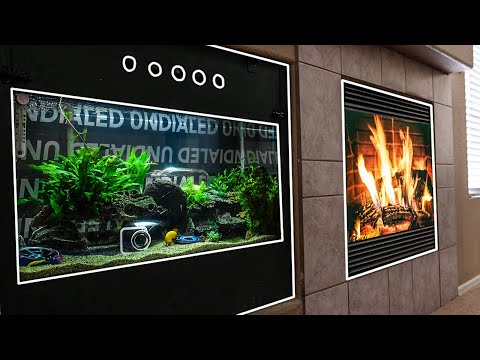 CRAZY CUSTOM AQUARIUM *DIY FISH TANK*