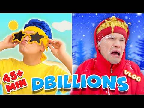 Winter Wonder & Summer Fun! | D Billions VLOG English