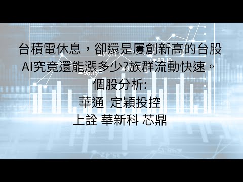 6月20日:近兩日量能放大到11000億，台股漲到頭了嗎? #台股分析 #台積電 #輝達 #AI #廣達 #緯創 #技嘉 #華通 #定穎投控 #上詮 #華新科 #芯鼎