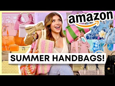 *HUGE* Amazon Handbag Haul 💖 30+ Bags you NEED to see!! Looks for Less + GIVEAWAY 🥳