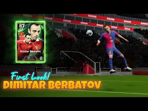 ⚽️ DIMITAR BERBATOV: THE UNITED MAESTRO ⚽️ | Goals, Skills, Celebration | eFootball 2025 Mobile |PWO