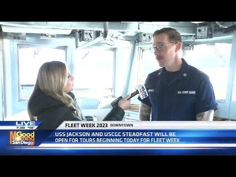 U.S. Coast Guard offers tours during San Diego's Fleet Week