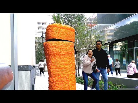 Funny Reactions !! Angry Carrot Prank !!