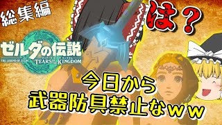 【武器防具禁止】ティアキン実況総集編！！【ゼルダの伝説ティアーズオブザキングダム】【ゆっくり実況】