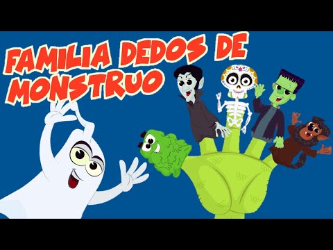 Familia Dedo de Monstruos y Más Canciones - Canciones Infantiles de Halloween - New Versión