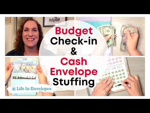 Budget Check In / Cash Envelope Stuffing / Sinking Funds  / Low Income / $1,000 Emergency Fund