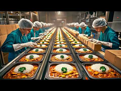 Inside a Fully Automated Food Factory | Mass Produced Ready-Meals