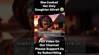 She Cooked Her Only Daughter Alive #africanfolktales #storytime