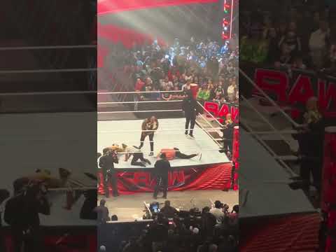 The Rock beats up referee!