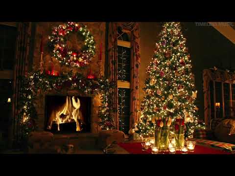 Top Christmas Songs of All Time 🎅🏼 Best Christmas Music Playlist with Christmas Fireplace