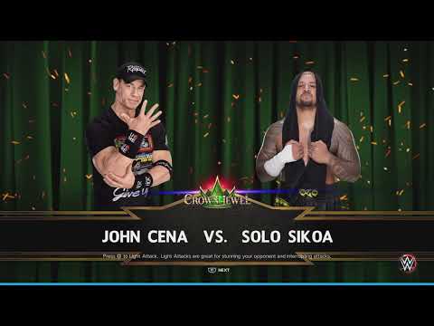 WWE Crown Jewel: Solo Sikoa vs John Cena